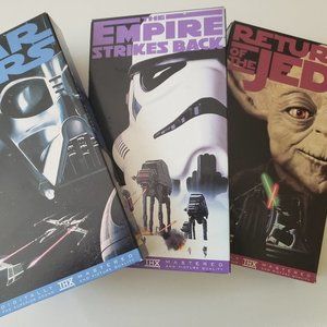 Star Wars Fan? Here's the VHS trilogy for you